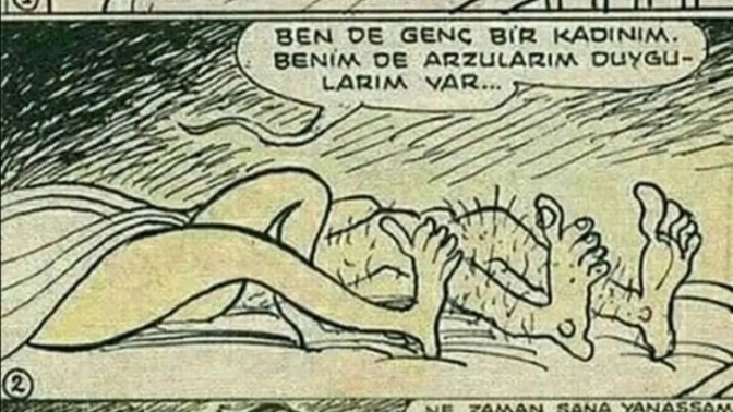 Çok tüylü kadın ya da erkek yatakta itici midir?
