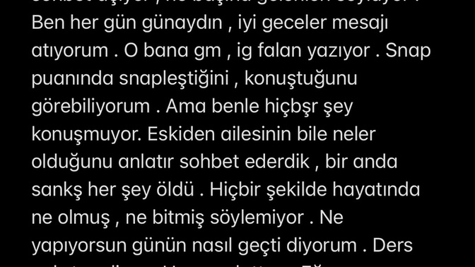 Aşık olduğum ama arkadaşı olduğum kız bana soğuk yapıyor?