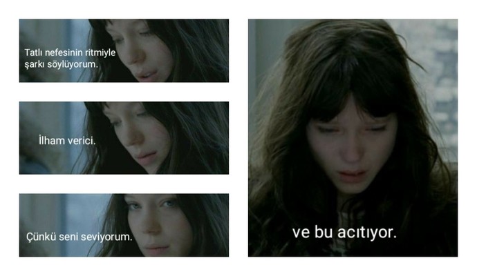 Şu an ki hislerinizi bir şarkıyla tahmin etmeye çalışayım mı?