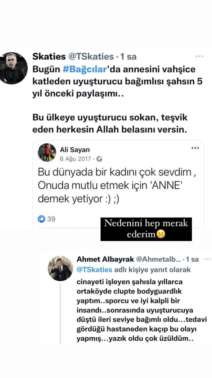 İstanbul Bağcılar'da uyuşturucu bağımlısı bir genç, annesinin kafasını kesip sokağa attı? İdam Geri Getirilsin mi?