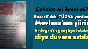 Mevlananın şiirini Erdoğanın hitabesi yaptılar! Var mı söylemek istediklerin?
