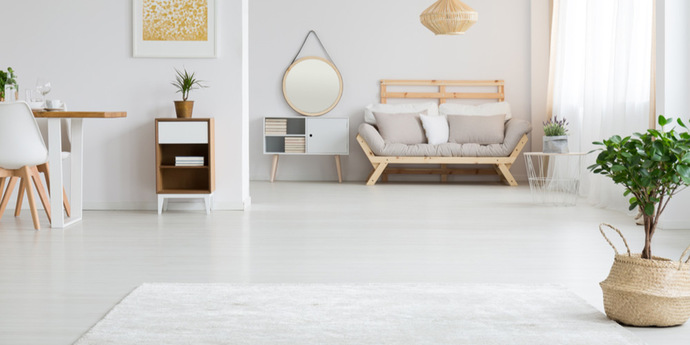 Minimalist bir dekorasyon modeli