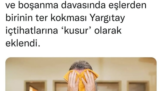Ter kokuyor diye eşinizden boşanır mısınız?
