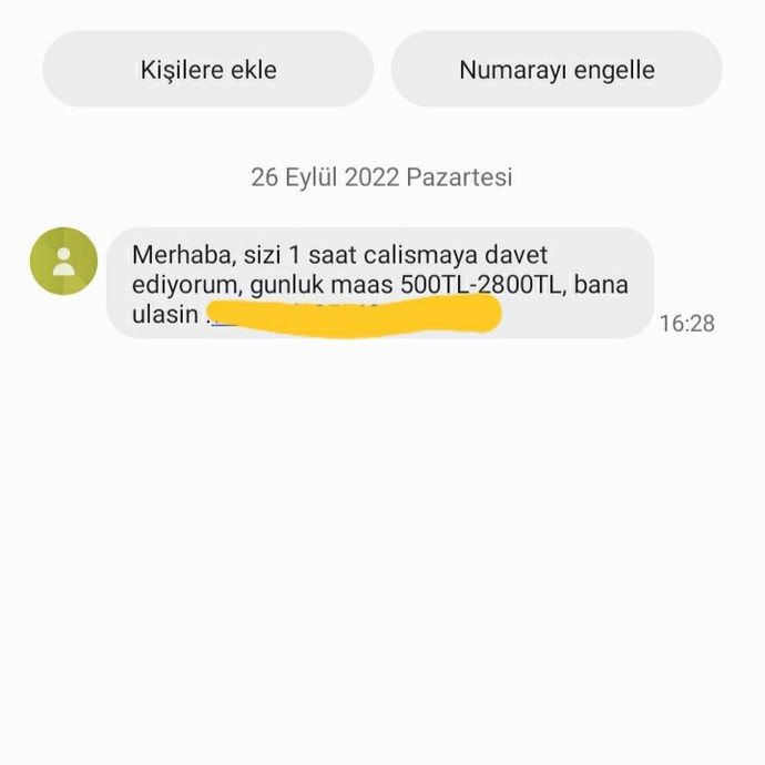 Bu dolandırıcı olabilir mi?