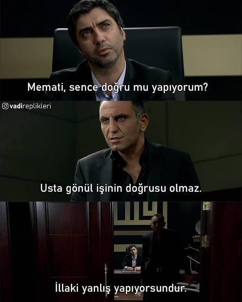 Yaptığın bir şeyi doğru yapıyor muyum diye kendini sorgular mısın?
