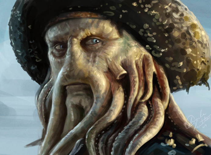 Ahtapot kollarım sana hasta diğer deniz kızları oturur yasla Sir Davy Jones :dd