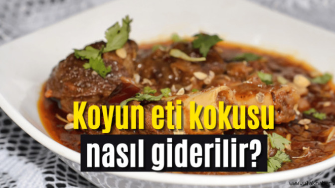 KOYUN ETİ NEDEN KOKAR, KOKUSU NASIL GİDERİLİR?