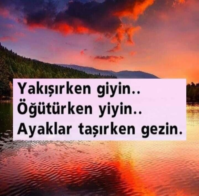 Hayat felsefeniz var mı?