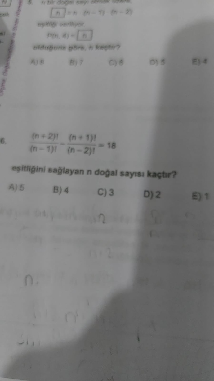 Bu soruyu çözebilir misiniz?