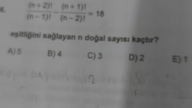 Bu soruyu çözebilir misiniz?