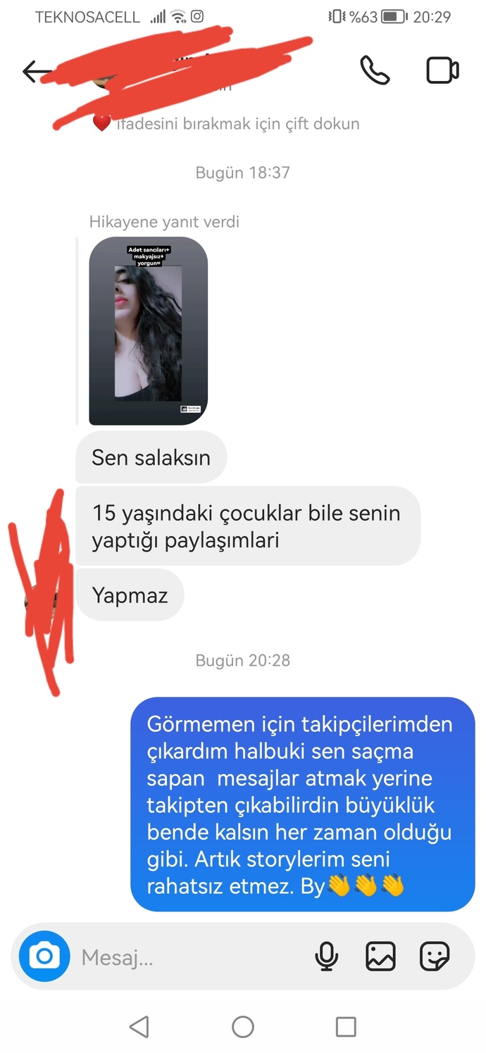 Dminizdeki terbiyesiz tiplere tepkiniz ne?
