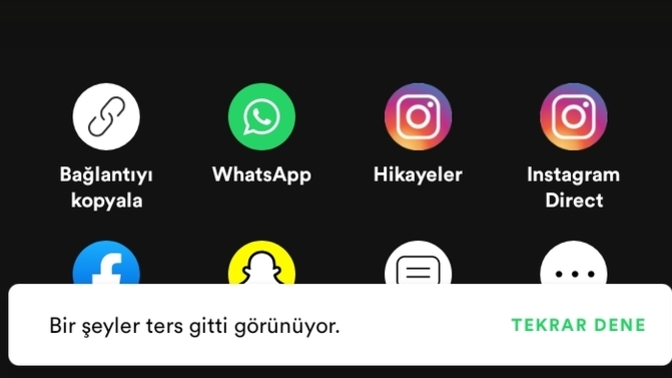 Spotify bozuldu mu🤧🤧?