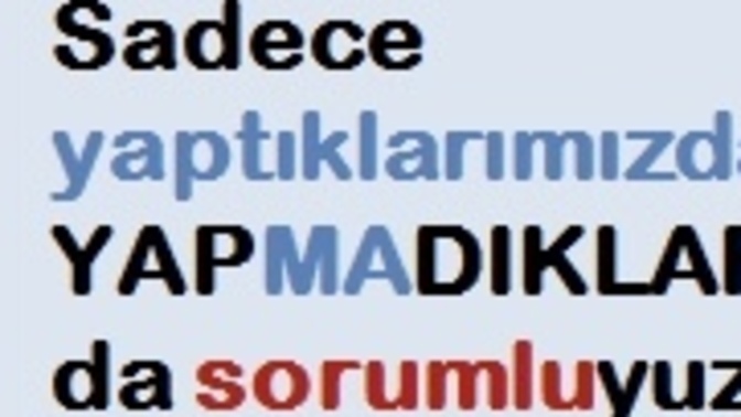 Sorumluluk aldığın bir duygun var mı?