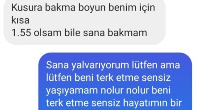Bir erkek boyu kısa diye reddedilir mi?
