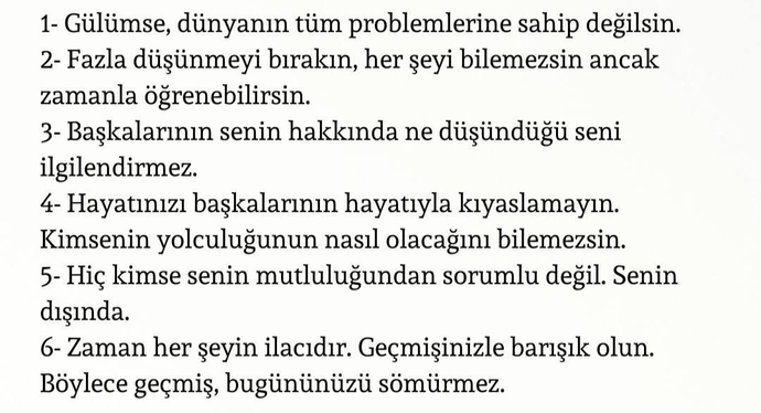 İyi bir psikolojiye sahip olmak adına neler yapıyorsunuz?
