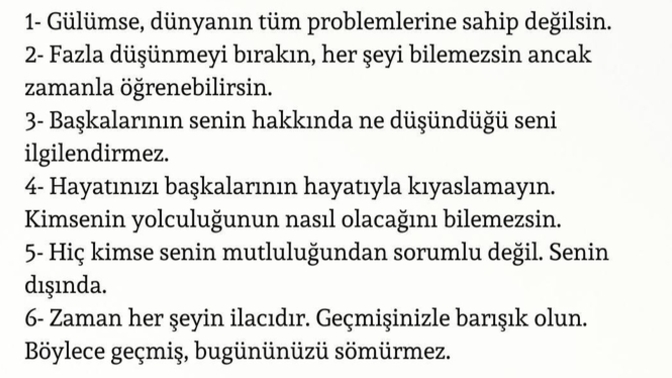 İyi bir psikolojiye sahip olmak adına neler yapıyorsunuz?