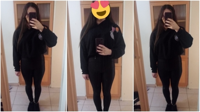 Geçen gün bunları giymiştim bakıp bakıp durdular, çok rahatsız oldum. Sizce ne var ki?