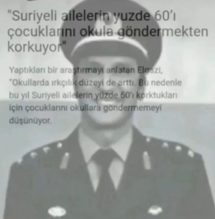 Türkiyede yaşayan Suriyeli mülteci ailelerin yüzde 60ı çocuklarını okula göndermekten korkuyormuş?