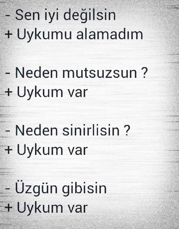 Neden bu kadar üzgünsün?