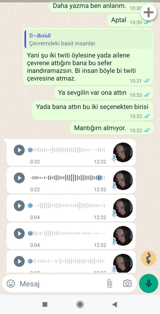 Sevgilim birlikteyken böyle twitler atıyor?