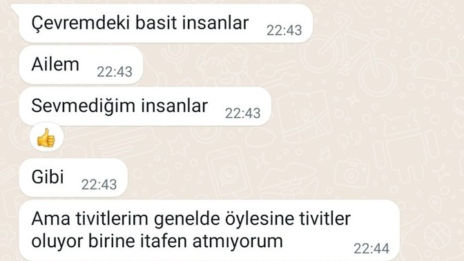 Sevgilim birlikteyken böyle twitler atıyor?