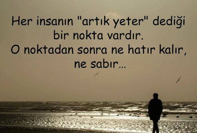 “Yeter artık” dediğiniz oldu mu?