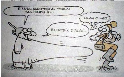 Elektrik aldığınız insan kısa devre yaparsa ne yaparsınız?
