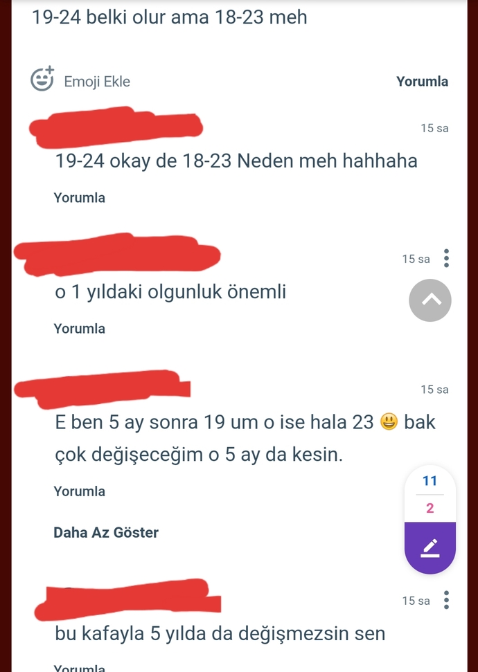 Sizce neden kızın kafasına öyle demiş?