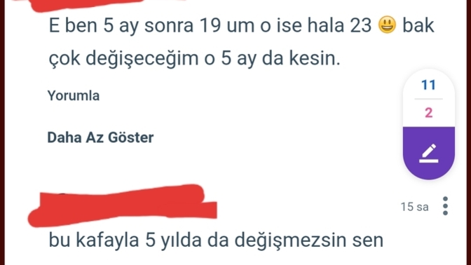 Sizce neden kızın kafasına öyle demiş?