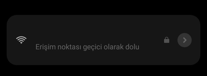 Wİ-Fİ böyle diyor neden?