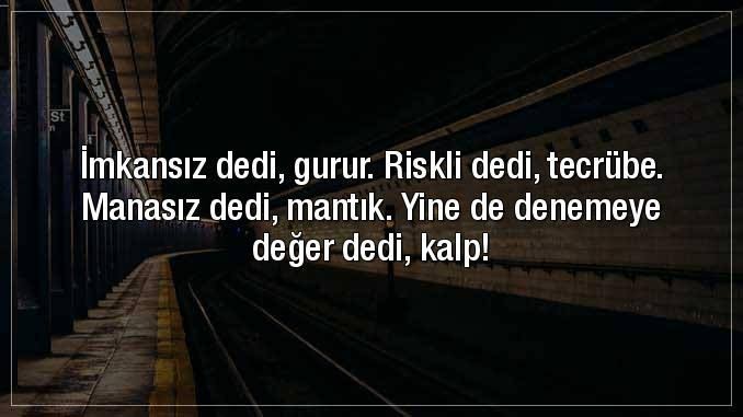 İmkansızlıkları yaşamak mıdır sevmek, yoksa severken imkansız mıdır yaşayabilmek?
