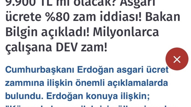 Asgari ücrete zam gelirse ne olur?