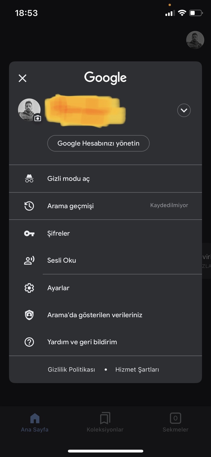 Google arama geçmişiniz nasıl?