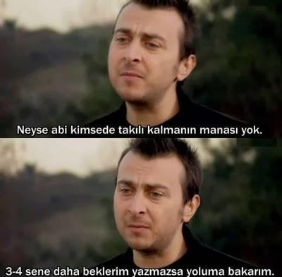 Yazmasını beklediğiniz birisi var mı?