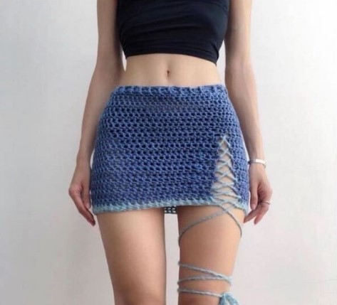 Annemden bu eteği örmesini isteyeceğim, sizce modeli güzel mi?