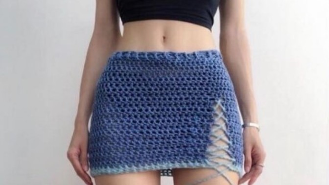 Annemden bu eteği örmesini isteyeceğim, sizce modeli güzel mi?