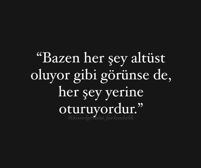 En son hangi durumda, “verilmiş sadakam varmış” dedin😅?