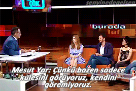 Sadece kulesini görüyoruz, kendisini göremiyoruz hahaha