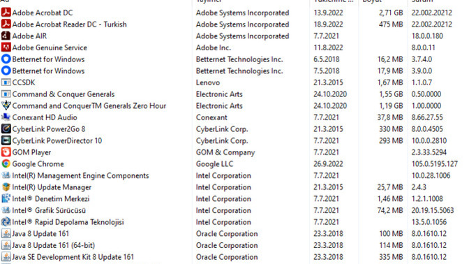 Laptop baya kasıyor yüklü progeramlardan olabilir mi? neden olabilir?