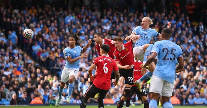 Manchester City 6 - Manchester United 3... Haalandın müthiş performans gösterdiği maçta kazanan City oldu! Ne düşünüyorsunuz?