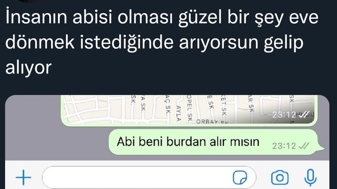 Konum atıp "beni burdan alır mısın?" dediğiniz biri var mı yoksa yalnız mısınız?