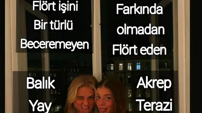 Burcunuz flört etmekte kaç numara?