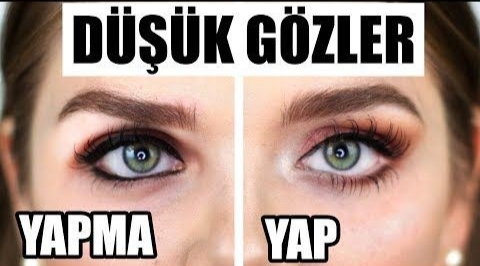 Gözlerine doğru makyajı yap