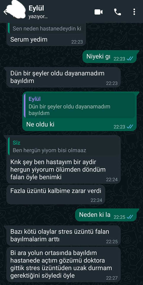 Bu kız ilgi mi bekliyor yoksa fazla üzüntü kalbe zarar verir mi?