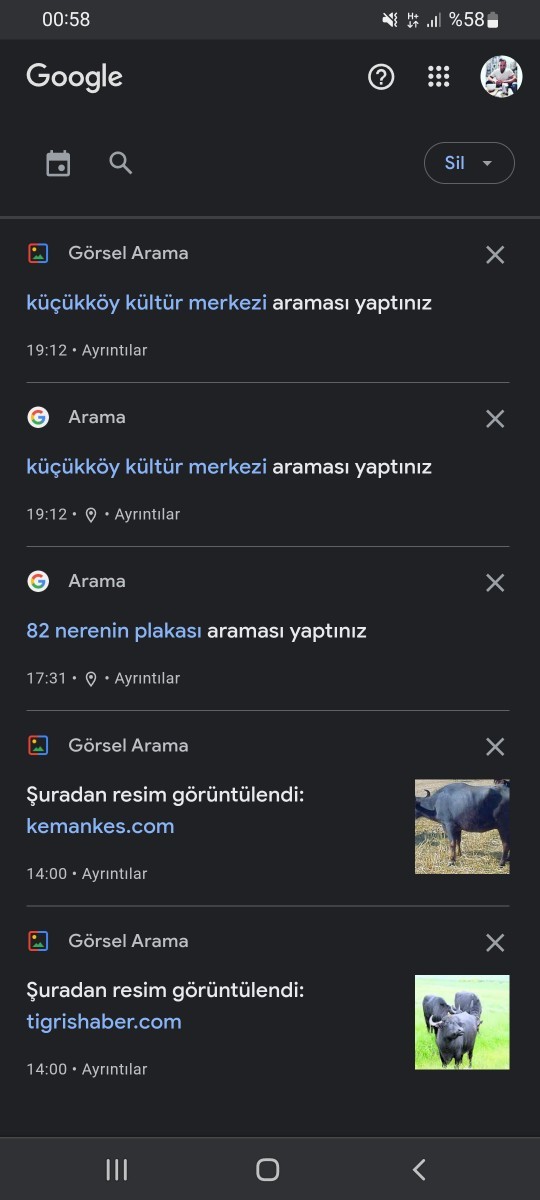 Google'da en son arattıklarınız ne?