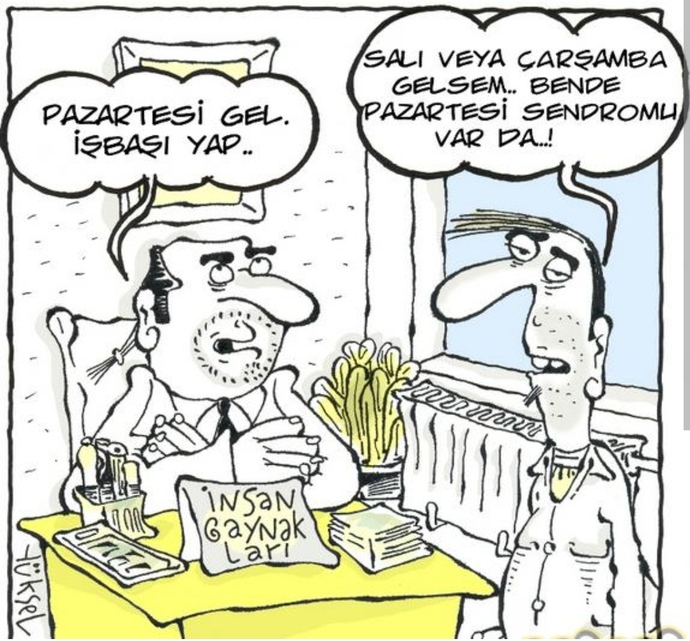 Pazartesi sendromu yaşıyor musunuz?