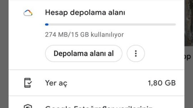 Google fotoğraflar kendi kendine resimlerimi siler mi?