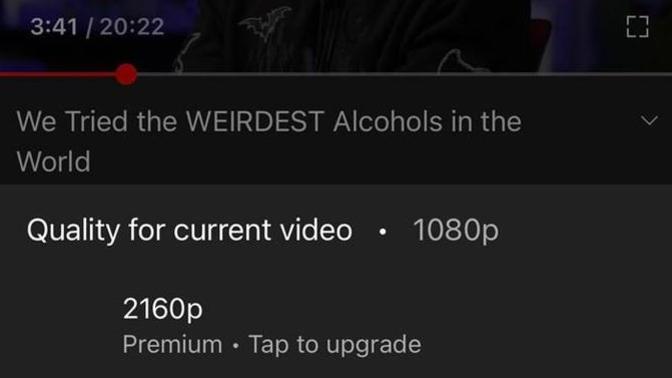 YouTube videosu izlerken, hangi kalitede izliyorsunuz?