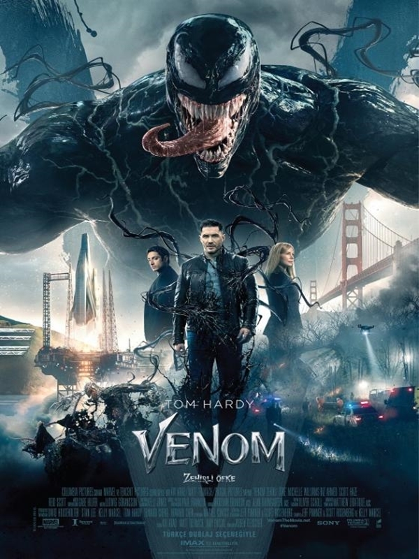 Venom: Zehirli Öfke afişi