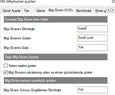 MSI Afterburner nedir, nasıl kullanılır?